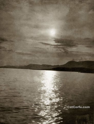 Korfu alte Fotos-Landschaft von 1900