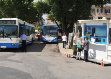 Αστικό ΚΤΕΛ Κέρκυρας - Αφετηρία στο Σαρόκο